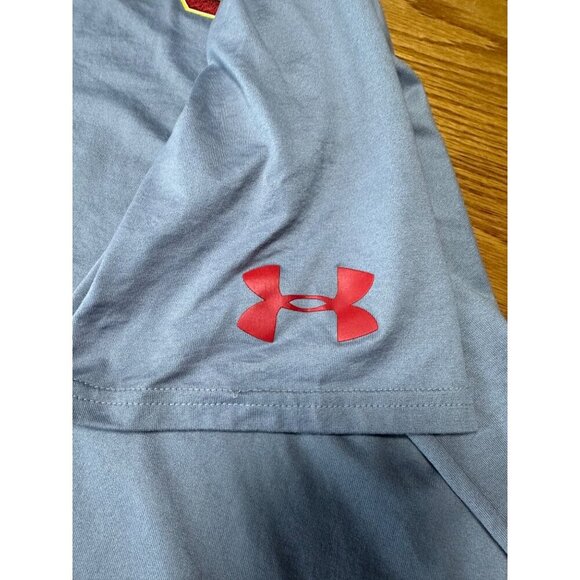 Under Armour Man of Steel Alter Ego Loose Heat Gear T-Shirt Size L - Picture 7 of 8